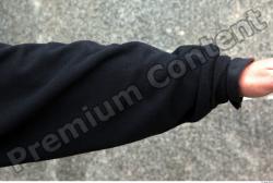 Forearm Man Casual Jacket Average Street photo references